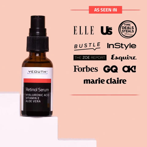 YEOUTH Sérum Rétinol Avec Acide Hyaluronique et Vitamine E 30ml