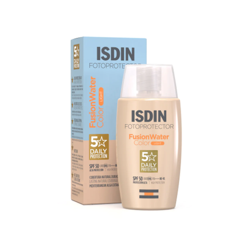 ISDIN Fotoprotector Fusion Water Color Light Crème Solaire Teinté Spf50 50ml