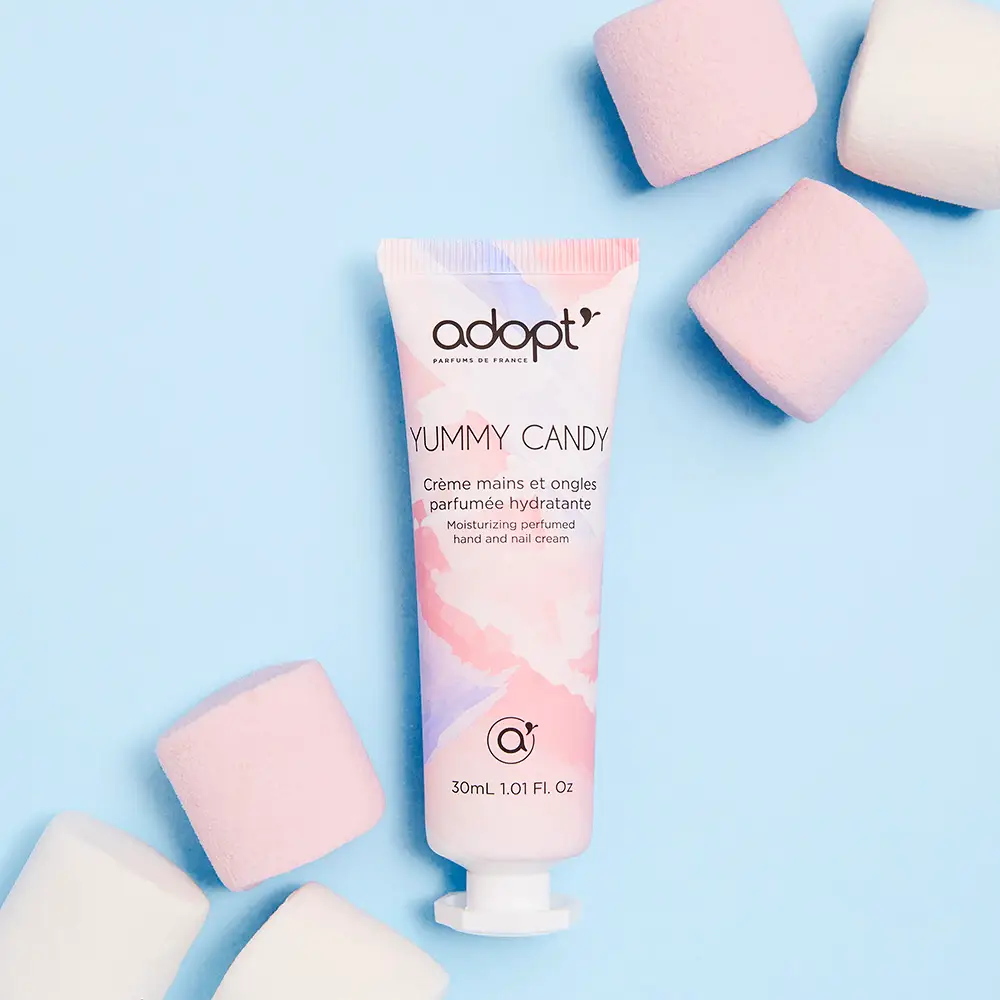 Adopt Yummy Candy Crème Mains et Ongles Hydratante 30ml
