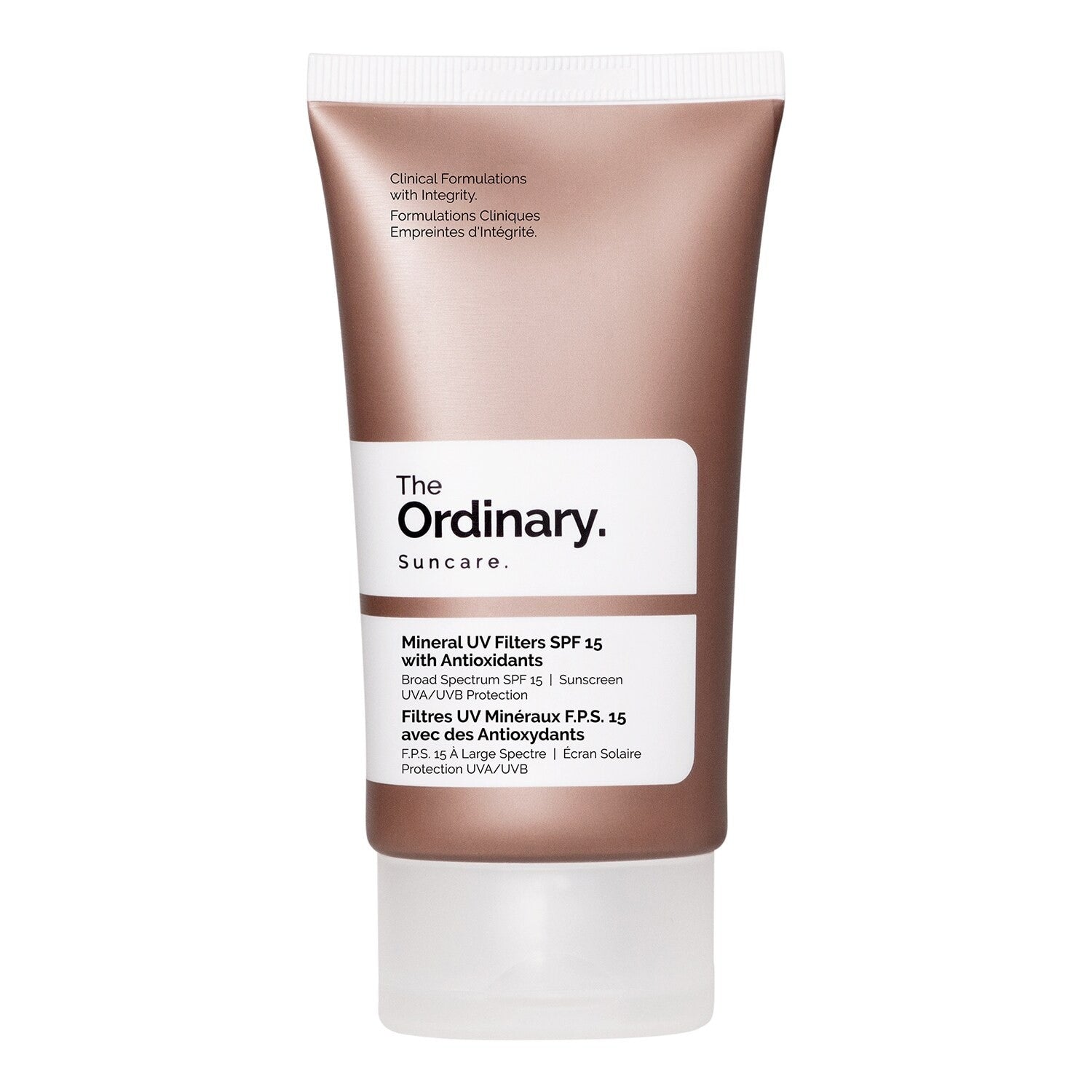 The Ordinary Filtres UV Minéraux SPF 15 Avec Antioxydants 50ml