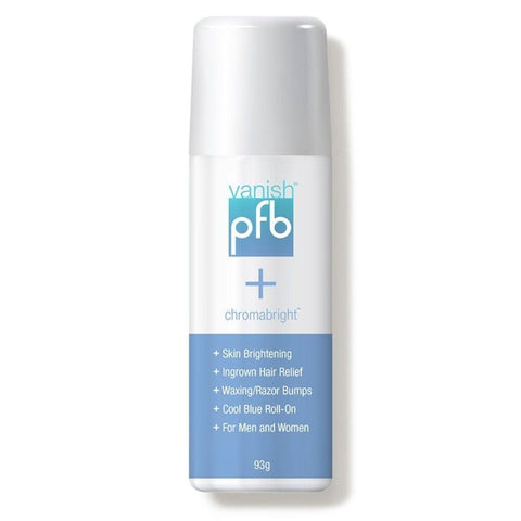 PFB Vanish + Chromabright Éclaircissant pour la Peau et Soin pour Poils Incarnés 93g