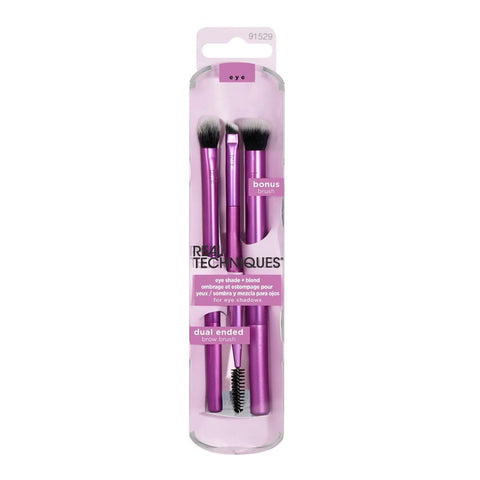 Real Techniques Eye Shade + Blend Brush Trio