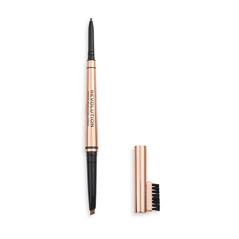 Revolution Brown Balayage Duo Brow Pencil